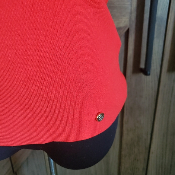 LAST CHANCE NWT Ted Baker London Fitted Red Sleeveless Tank Top - Picture 4 of 4